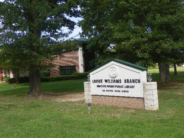 Front of Louise Williams Branch Library