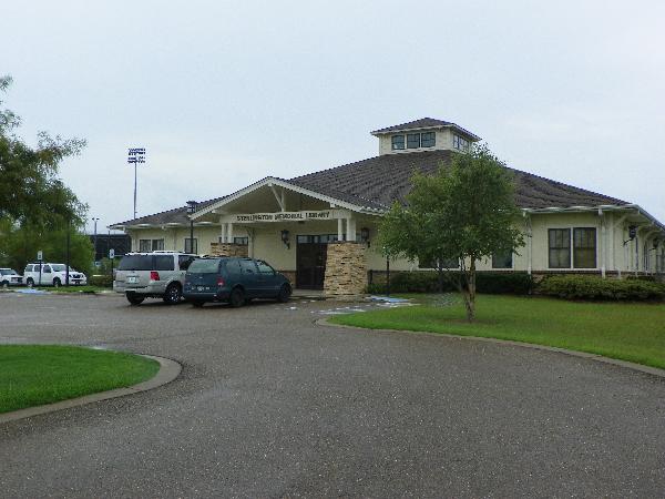 Front of Sterlington Memorial Branch Library