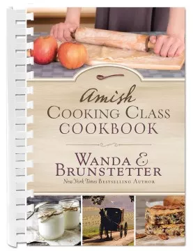 Amish cooking class cookbook cover