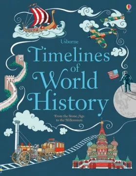 Usborne timelines of world history cover
